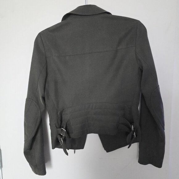 Club Monaco Woman's motorcycle jacket - Picture 2 of 4